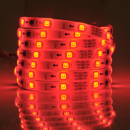 Taśma Pasek LED RGB 24W 380lm 120° Biała IP65 Ściemnialna Sanico Goldlux