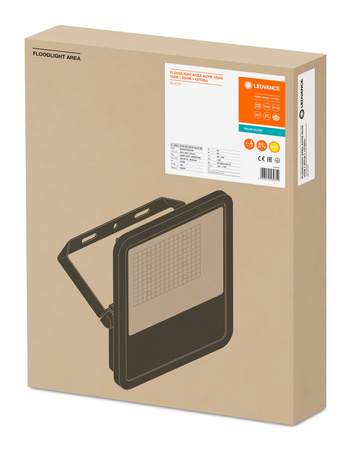 Naświetlacz LED Reflektor Zewnętrzny Lampa 105W 13750lm 3000K IP65 Czarny Floodlight Ledvance