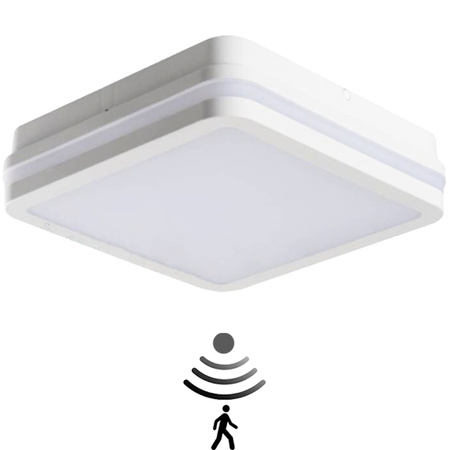 Oprawa sufitowa PLAFON BENO LED 18W 1550lm 4000K neutralna czujnik ruchu Kanlux