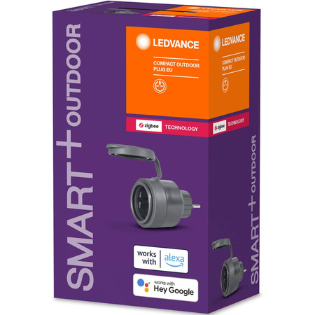 Inteligentne Gniazdko Sieciowe Zewnętrzne EU 230V 3680W 16A LEDVANCE SMART+ ZigBee