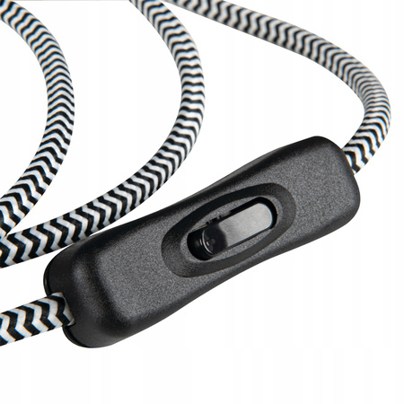 Lampka Biurkowa Stołowa Szkolna Nocna + Organizer Raibo E27 5W Czarna KANLUX