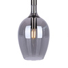 Lampa Wisząca Sufitowa LUGANO SMOKED 3xE14 Milagro