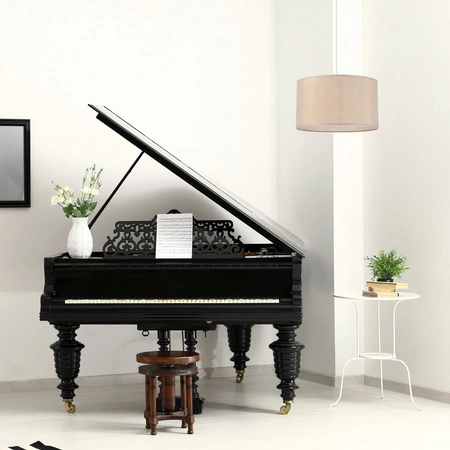 Lampa Wisząca Sufitowa ESTELLE E27 Abażur Srebrna LM-1.208 Lamkur