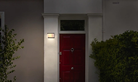 Kinkiet Ogrodowy Lampa Elewacyjna Zewnętrzna E27 Szary IP54 Endura Osram