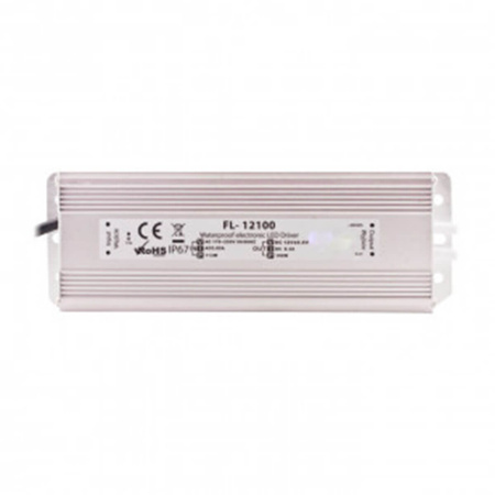 Zasilacz LED Hermetyczny Napięciowy IP67 100W 12V Ecolight