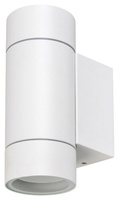 Lampa Ogrodowa LED Kinkiet Elewacyjny PHOENIX 2xGU10 IP54 Góra-Dół Tuba Biała RABALUX
