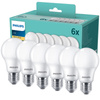 6x Żarówka LED E27 A60 8W = 60W 806lm 2700K Ciepła 180° Essential Philips