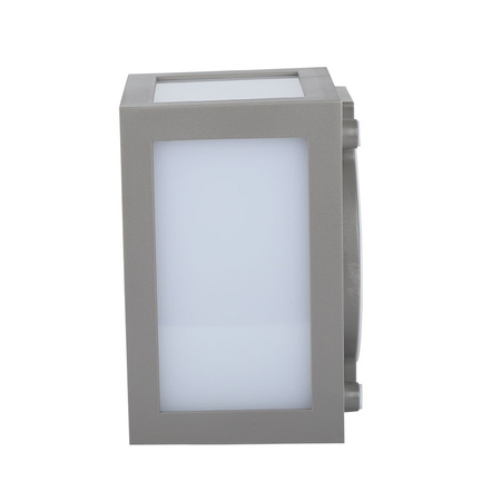 Kinkiet ścienny LED 12W 6400K IP65 Kostka Szary VT-822-G V-TAC