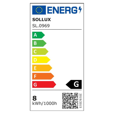 Żarówka LED E27 Kulka 8W 690lm 4000K Neutralna Sollux