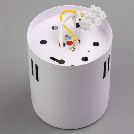 Oprawa Sufitowa Natynkowa Stała Okrągła APUS 10 Spot TUBA Biała E27