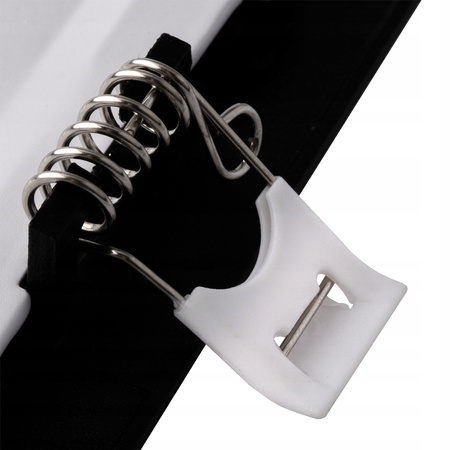 Plafon Panel LED 6W 4000K 360lm 11cm Kwadrat Natynkowy Czarny