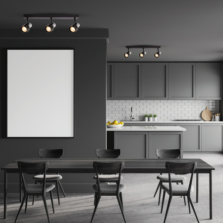 Lampa Sufitowa CINO 3xGU10 Czarny Chrom Milagro