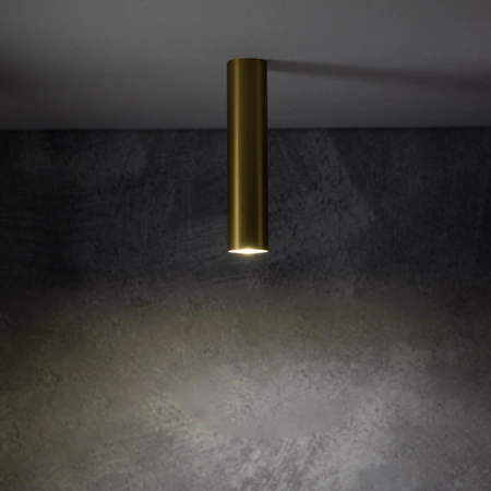 Oprawa Natynkowa Sufitowa GU10 SPOT TUBA Złota FOURTY S 10882 Nowodvorski