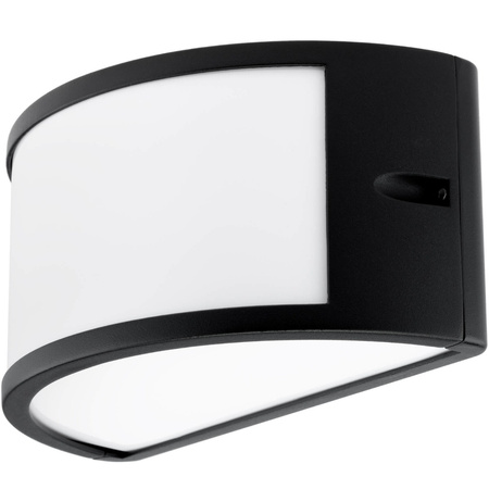 Lampa Ogrodowa Kinkiet Elewacyjny TOLA E27 IP44 Czarna