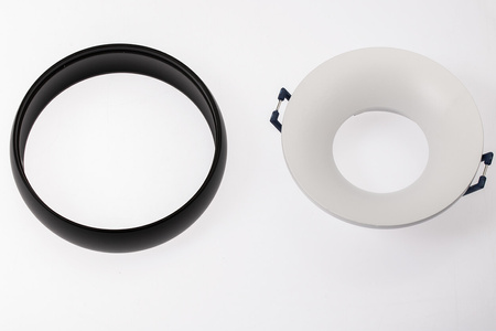 Oprawa HALOGENOWA COLOSEUM Podtynkowa Stała Okrągła Czarna GU10