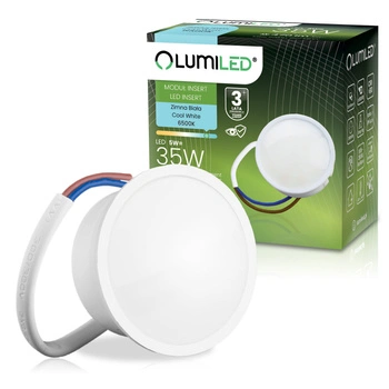 Wkład do Opraw LED Żarówka Moduł INSERT Reflektor 5W = 35W 470lm 6500K Zimna 120° LUMILED