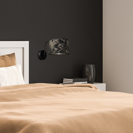 Lampa Ścienna Kinkiet SATINO Złota 1xE27 Milagro