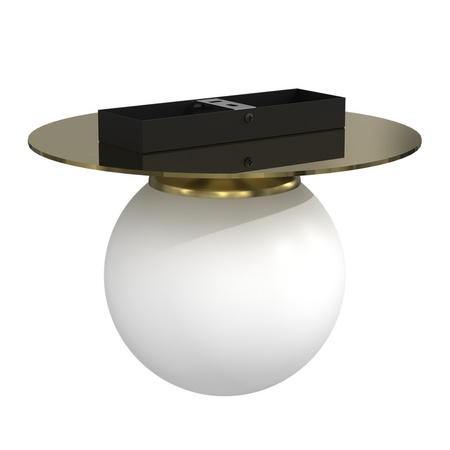 Lampa Sufitowa Natynkowa PLATO 1xE14 Okrągła 17cm Milagro