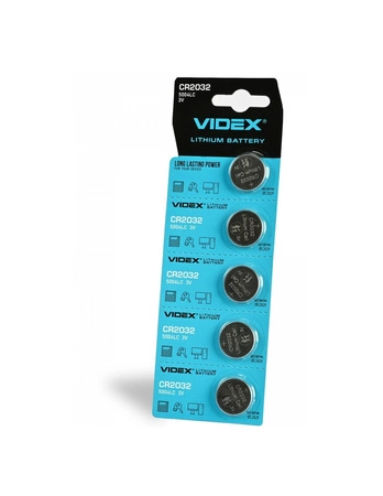 Baterie Litowe Guzikowe Videx CR1632 3V Blister 5szt