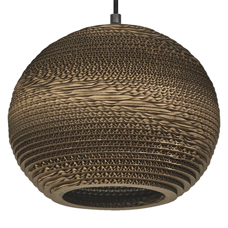 Lampa Sufitowa Wisząca Dekoracyjna E27 Zwis Brązowy Karton Decor Ledvance