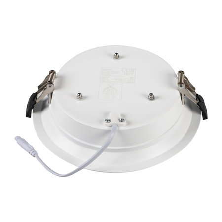 Oprawa Podtynkowa Lampa Sufitowa LED 29.4W 3260lm CCT CRI90 90° Okrągła Biała TIBERI Kanlux