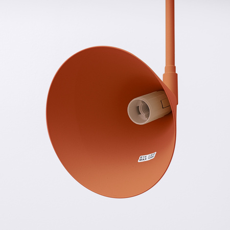 Lampa Ścienna Kinkiet E14 Ochra czerwona NOX Crimson SL.1701 Sollux