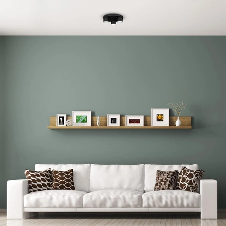 Lampa Sufitowa DIXIE Czarna 3xGX53 Milagro