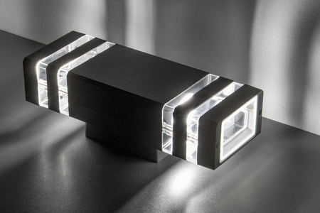 Kinkiet Ogrodowy Elewacyjny Podwójny góra dół INEZ DUO LED 2x GU10 ALUMINIUM Ciemno-szary IP54