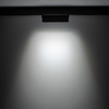 Reflektor Szynowy Lampa do Szynoprzewodów 1-fazowy LED 9W 880lm 4000K Neutralna Czarny Industrialna LVM FOCUS OUT 10646 Nowodvorski