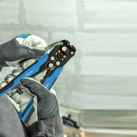 Automatyczny Ściągacz Szczypce Izolacji Przewodów 205mm 0,2 mm? - 6 mm? Hoegert Technik