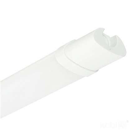 Oprawa Lampa Hermetyczna LED 48W 5760lm 4000K Neutralna IP65 IK06 Biała Cortez Kobi
