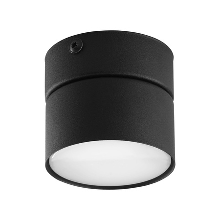 Lampa Sufitowa Oprawa Natynkowa SPACE BLACK Spot Halogenowa Czarna Okrągła GX53 3398 TK Lighting