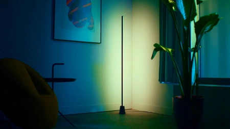 Lampa Podłogowa LED Gamingowa RGBIC Gradient 135cm Floor Light Inteligentna SMART WiFi Bluetooth Aplikacja WiZ