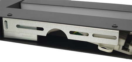 Lampa nad Lustro ASTER Kinkiet LED Łazienkowa Ścienna 2x4W 560lm Czarna Neutralna 30cm IP54 góra/dół 360°