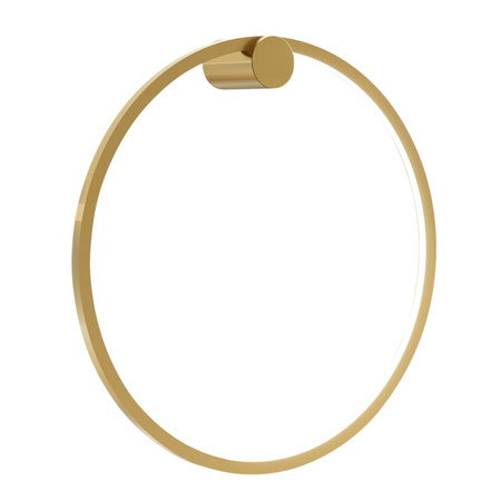 Lampa Ścienna Kinkiet Saturno Złota 25W LED Milagro