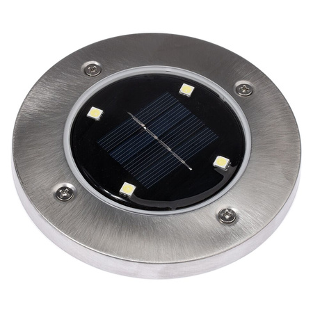 Zestaw 4x Lampka Ogrodowa 4x LED SOLARNA DOGRUNTOWA Wbijana IP54