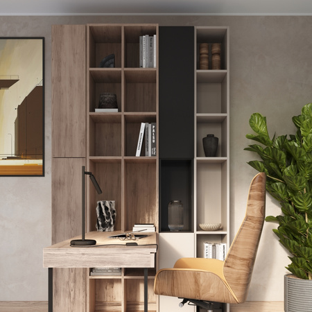 Lampa Biurkowa Stojąca Stołowa Nocna Szkolna 1x G9 Czarna Pastelo Ocean Green SL.1469 Sollux