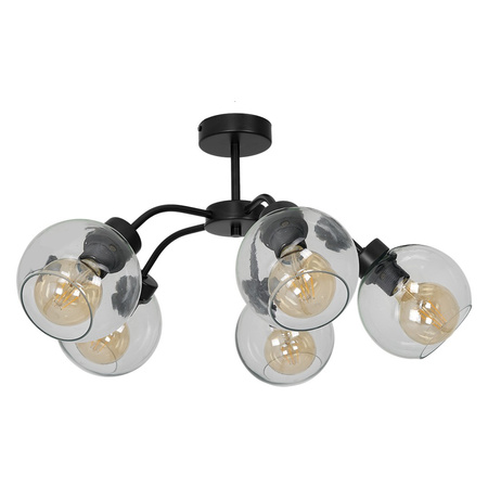 Lampa Sufitowa SOFIA CLEAR 5xE27 Milagro
