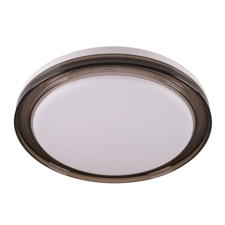 Plafon LED Oprawa Sufitowa 48W 5300lm CCT 120° Biała Czarna IP44 Pilot Ściemnialna Halina Sanico Goldlux