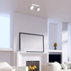 Lampa Sufitowa DIXIE Biała 2xGX53 Ruchoma Milagro