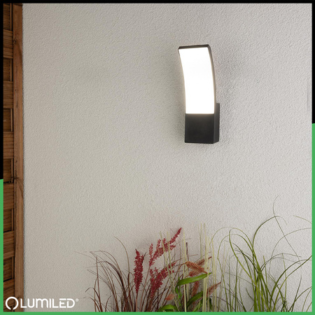 Lampa Ogrodowa Zewnętrzna Kinkiet Elewacyjny LED 12W 4000K AGOS LUMILED