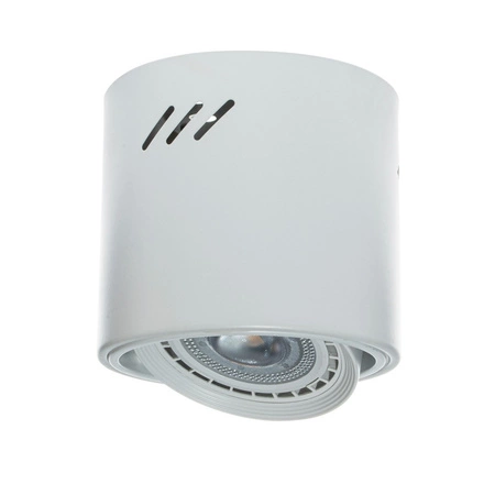 Lampa Oprawa Sufitowa TUBO Biała 1xAR111 Milagro