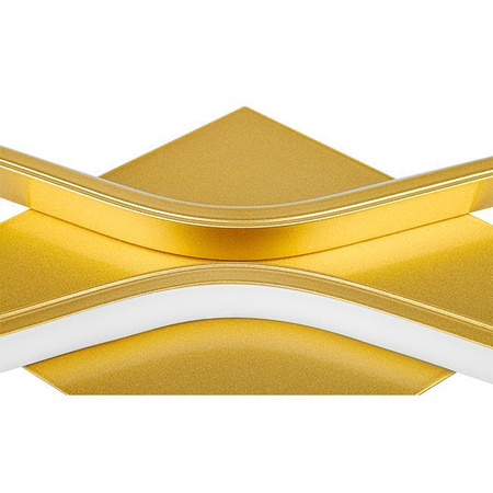 Kinkiet LED Lampa Ścienna Dekoracyjna 16W 2200lm 4000K 120° Złoty 58cm Bramis Masterled