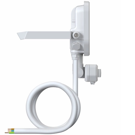 Naświetlacz LED Reflektor Zewnętrzny Lampa 10W 1200lm 4000K IP65 Biały Z Czujnikiem Ruchu i Zmierzchu Floodlight Ledvance