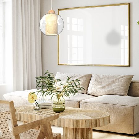 Lampa Wisząca Sufitowa TELA 1xE27 fi20 Milagro