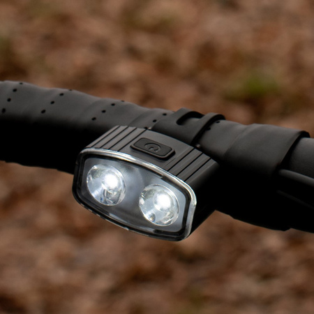 Lampka Latarka Rowerowa Tylna Czerwona USB-C 6 Trybów IP66 MOCNA VAYOX