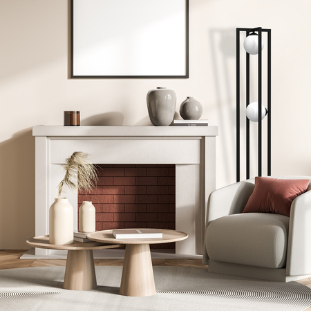 Lampa Podłogowa Stojąca DIEGO 2xE14 Milagro