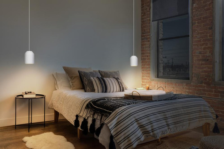 Lampa Sufitowa Wisząca Dekoracyjna E27 Zwis Biały Decor Ledvance