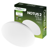 Plafon LED Lampa Sufitowa Natynkowa 24W NOTUS 2 Okrągły IP44 38 cm LUMILED