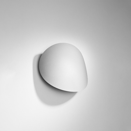 Lampa Ścienna Kinkiet 2x G9 Okrągła Biała Nowoczesna Senses Sollux